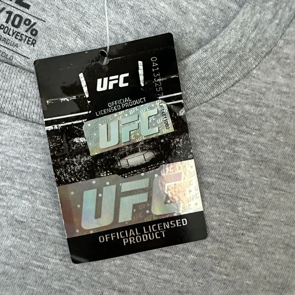 UFC Hasbulla League Grey T-Shirt Unisex Men Women Size XL Authentic NWT $25 MSRP - Picture 4 of 4